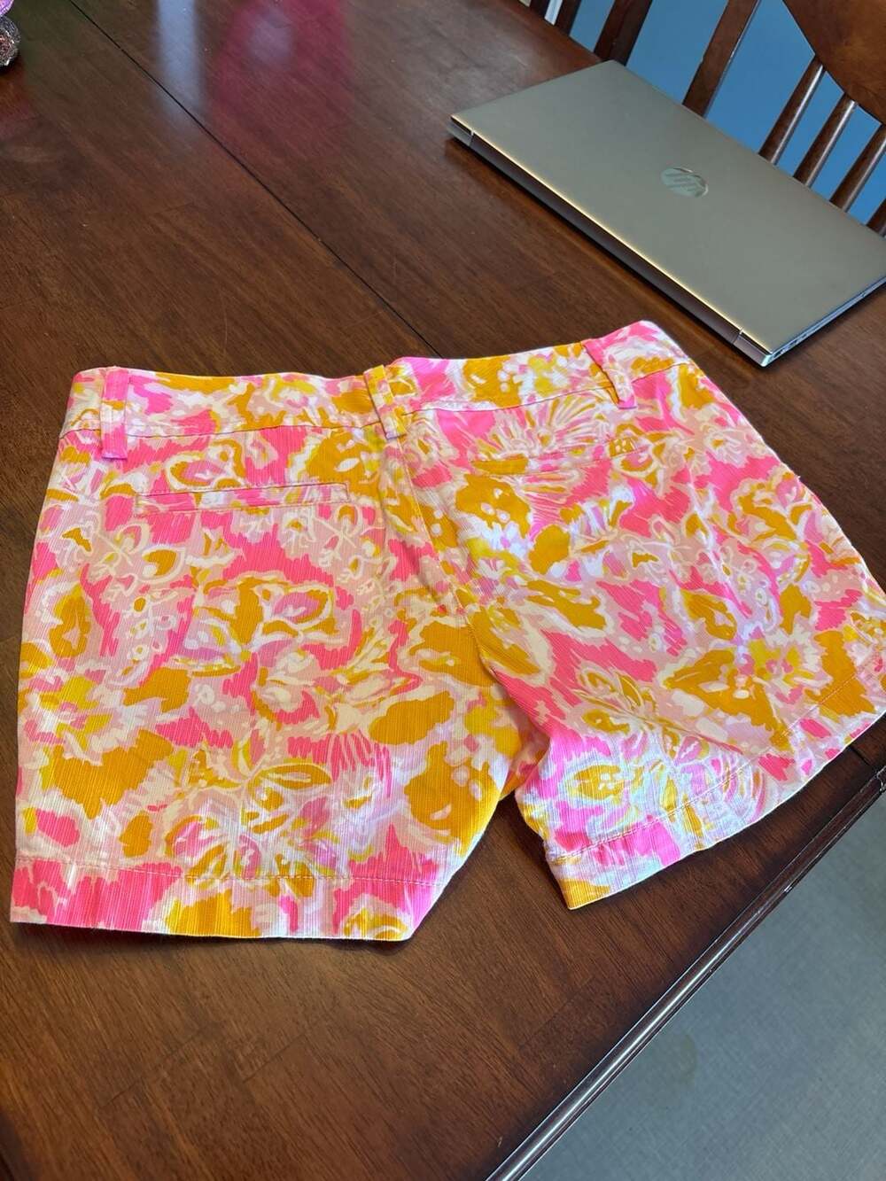 Lilly Pulitzer The Callahan Short in Kir Royal Pink Ooh La La Size 8 - Picture 5 of 6